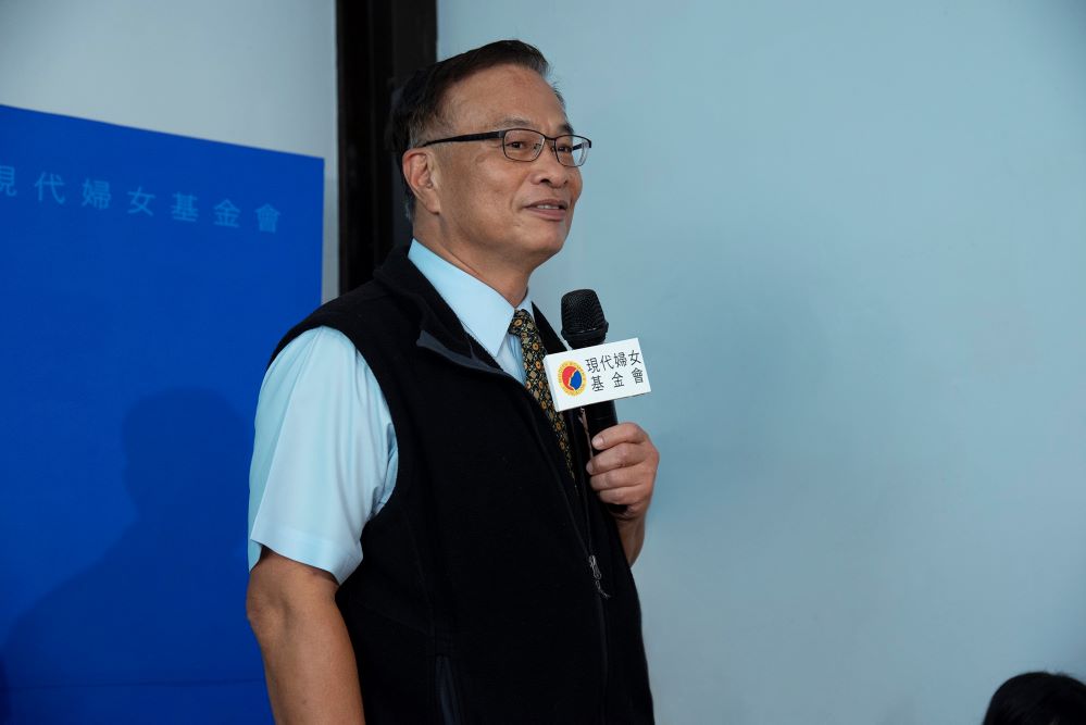 警政署副署長黃宗仁出席現代婦女基金會活動表示，警政署會與各政府及民團合作婦幼保護工作