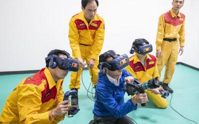 竹市首創「MR實境」救災場景超擬真 竹市首創「MR實境」救災場景超擬真