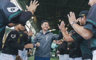 成德高中黑豹旗奪殿　林智堅市長親勉勵永不放棄