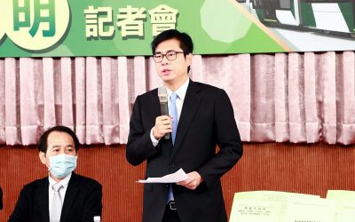 陳其邁宣布輕軌復工 2023年底全線通車 陳其邁宣布輕軌復工 2023年底全線通車