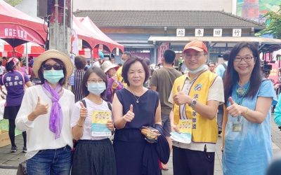 譴責戕害文化罪人！稅改團體現身屏東粄條文化節