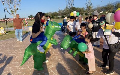 貓貍喵親子公園萬聖節法稅改革宣導變裝活動熱鬧登場
