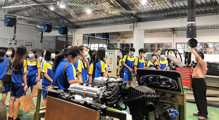 聖約翰科大打造全台唯一專精車輛產業校園