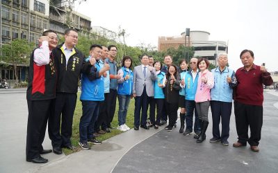 竹東之心中興河道水岸及城鎮步行空間再造計畫　工程竣工啟用