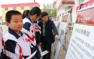 用心傳承文明　  行動成就未來　	大地灣文博守護者邵耀峰