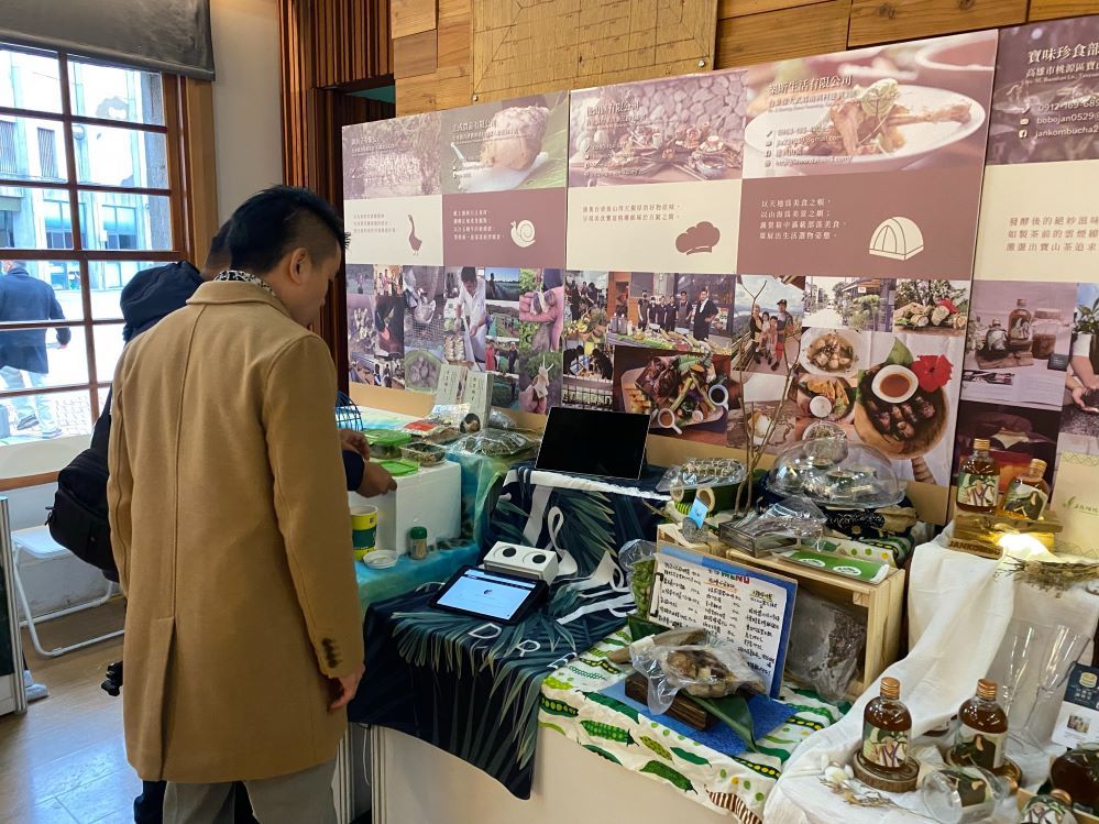 現場展示此次計畫新創企業成果豐富。