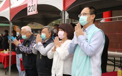 嘉義市九華山地藏庵冬令救濟送暖　兼顧落實防疫工作