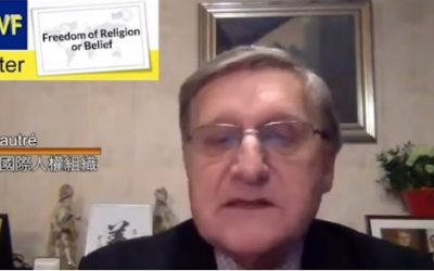 比利時人權無國界組織主席Willy Fautré:台灣司法制度改革首要「廢除獎金制度」 比利時人權無國界組織主席Willy Fautré:台灣司法制度改革首要「廢除獎金制度」