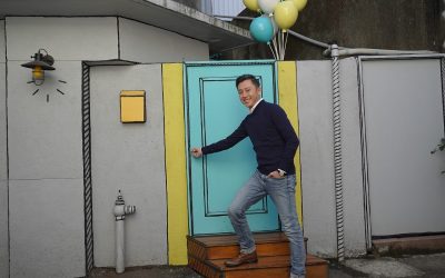 竹市「西市仔」後巷打卡點　鞦韆塗鴉、樓梯天際線網美最愛