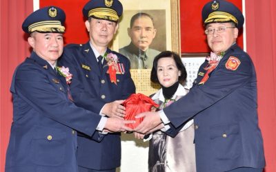 50出頭全國最年輕！廖材楨接宜蘭縣警長