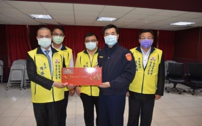 農曆春節前夕　內湖警友會慰勞內湖分局員警辛勞