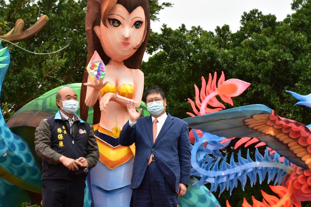 天穿藝術展主燈揭燈  楊文科邀民眾遊新埔客庄小鎮