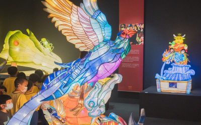 林智堅邀請民眾至新竹竹美館　觀賞全國燈藝大師《燈藝風華》展