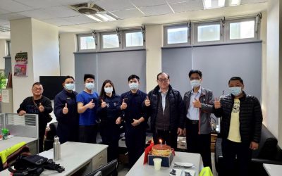 安樂警友站辦理慶生會慰勞基層員警春節勤務辛勞