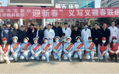 商洛文藝界持續開展“文藝惠民義寫義贈春聯”活動