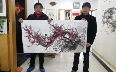 只留清氣滿乾坤　當代畫梅聖手杜友成藝術散記