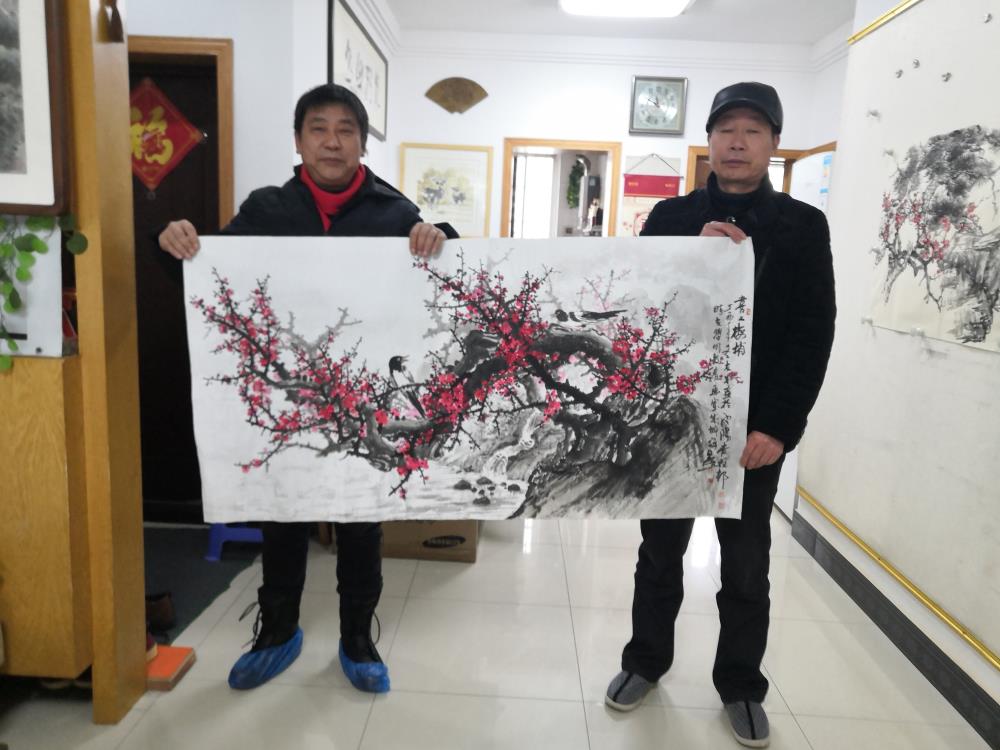 只留清氣滿乾坤　當代畫梅聖手杜友成藝術散記