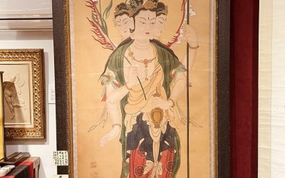 「佛教護世十二天菩薩」　張大千作品增值潛力無窮