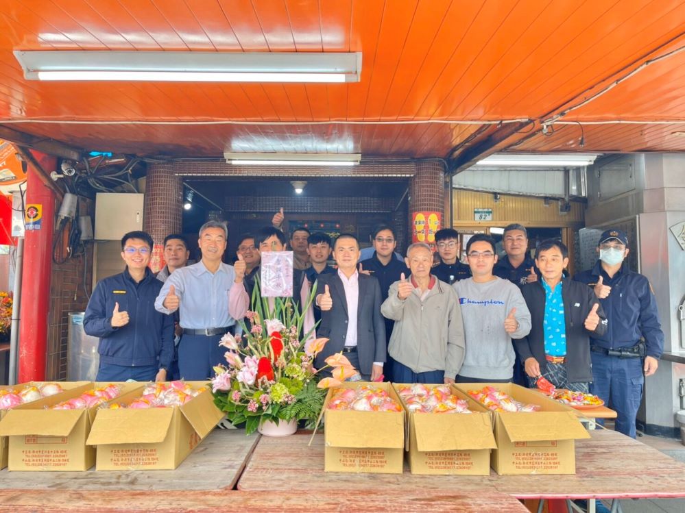港墘派出所與港墘福德廟一同慶誕辰