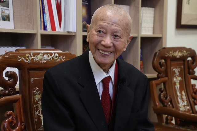 前交通部長馬鎮方談翡翠水庫良心工程