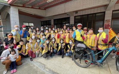 白沙屯媽祖回鑾　稅改志工祈求解救苦難的稅災戶
