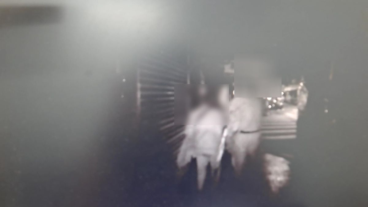 圖：家屬帶婦人返家
