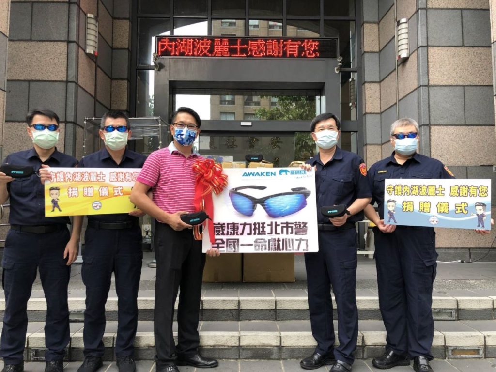 防疫不分您我　崴康與警同在