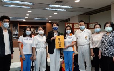 首投族青年陳情副市長黃珊珊　盼敦促當局平反太極門假案