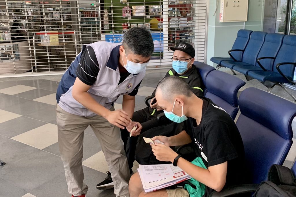 台東替代役入營　曾仁政站長送行關懷叮嚀