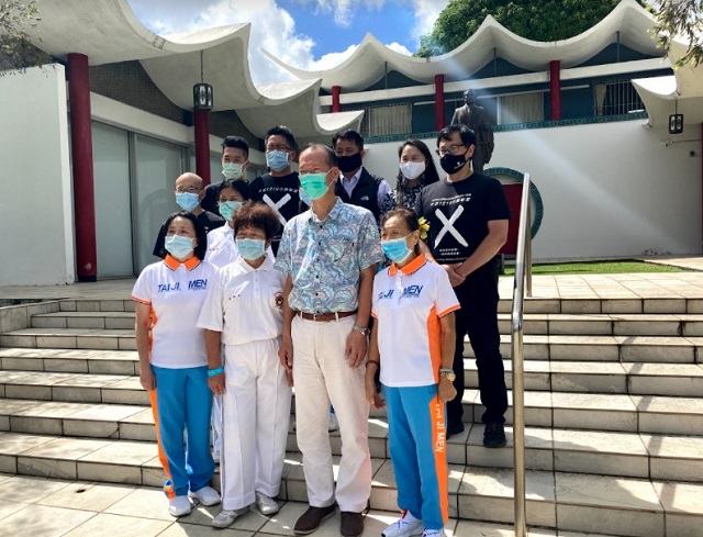 太極門弟子遠赴夏威夷檀香山陳情 籲台灣政府出面解決假案 太極門弟子遠赴夏威夷檀香山陳情 籲台灣政府出面解決假案