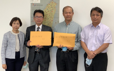 金山灣區僑教中心閻樹榮接受僑民陳情　盼太極門案早日解決