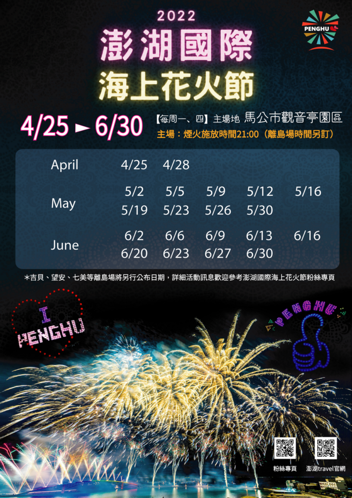 澎湖海上花火節雙十年華　20周年展開籌備