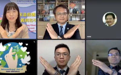 「國際非暴力日」學者：人民本於良心站出來　拒絕國家暴力