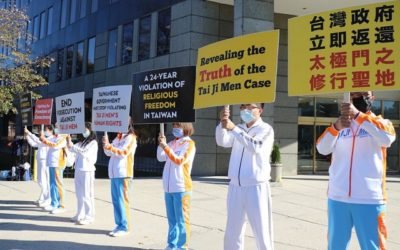 不滿蕭美琴三度「龍蝦」僑民陳情 全美太極門弟子怒拍桌 不滿蕭美琴三度「龍蝦」僑民陳情 全美太極門弟子怒拍桌