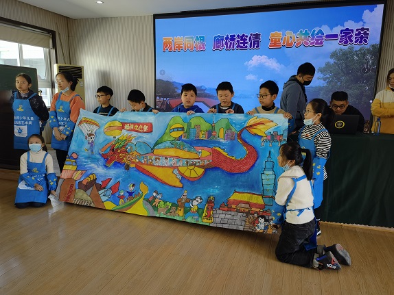 兩岸同根廊橋連情　溫臺架起“雲端對畫”