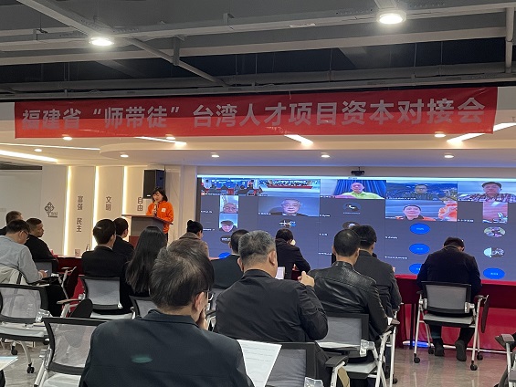 臺灣人才專案與資本對接 福建搭建“師帶徒”平臺 臺灣人才專案與資本對接 福建搭建“師帶徒”平臺