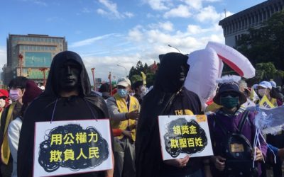 稅改志工再度來到凱道　眾人訴求政府傾聽民意　解決25年假案