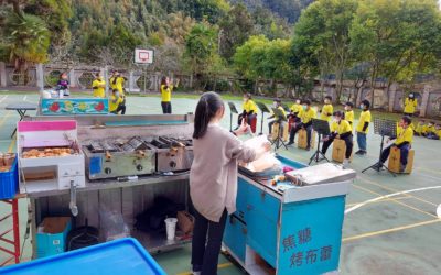 「第一次」吃到美味章魚燒造型雞蛋糕 幸福列車開進阿里山奮起湖偏鄉小學 「第一次」吃到美味章魚燒造型雞蛋糕 幸福列車開進阿里山奮起湖偏鄉小學