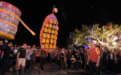 花壇鄉文德宮白沙坑迎燈排 2月25~27日熱鬧遶境