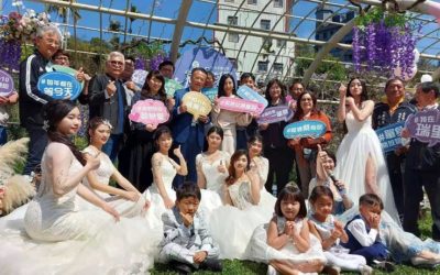 瑞里浪漫紫藤花季　翁章梁偕紫藤女神大久保麻梨子揭開序幕