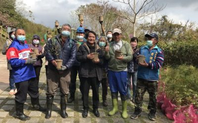 原生苗木相贈高義部落  響應植樹愛地球