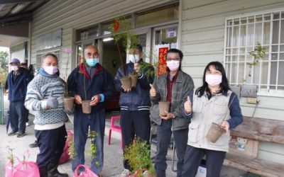 大溪區復興里贈苗及業務宣導　減碳增匯愛地球