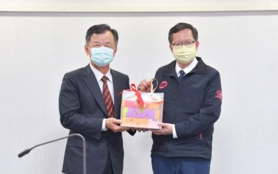 陸委會主委邱太三拜會鄭市長　共商援港措施