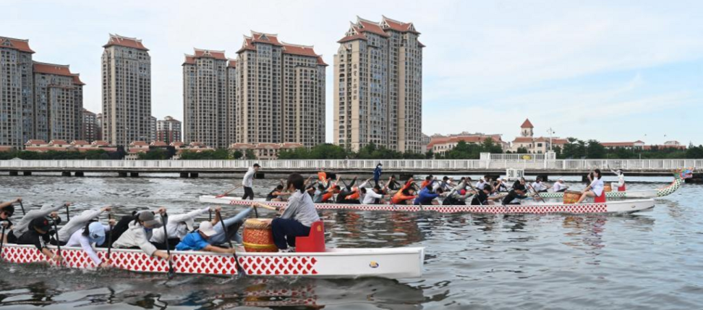 龍騰虎躍 海峽兩岸賽龍舟蓄勢待發 龍騰虎躍 海峽兩岸賽龍舟蓄勢待發