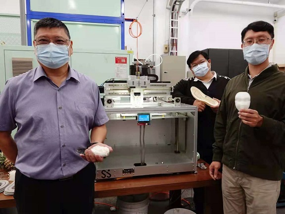 打破3D列印材料　中正大學研發植物纖維軟材料已申請專利