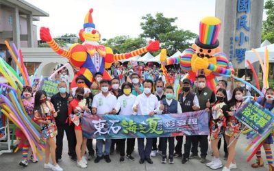 2022東石海之夏彩夏趣踩街活動　鄉親嗨翻天