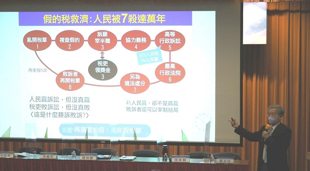 財政部用清朝的制度管理民主的台灣？ 陳志龍教授：台灣的民主法治都是假的