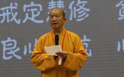 「萬法唯心  心念純善」　世界祈福日用愛點亮明燈