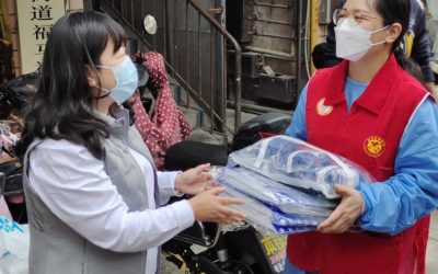 福州市台協會慰問一線抗疫人員　助力疫情防控