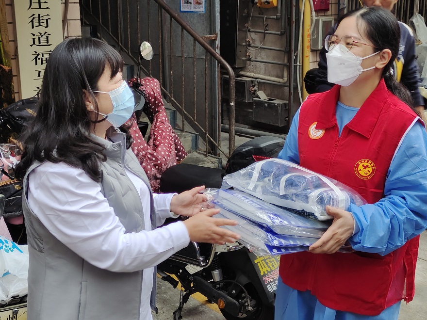 福州市台協會慰問一線抗疫人員 助力疫情防控 福州市台協會慰問一線抗疫人員 助力疫情防控